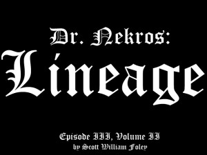 Dr Nekros Lineage Cover