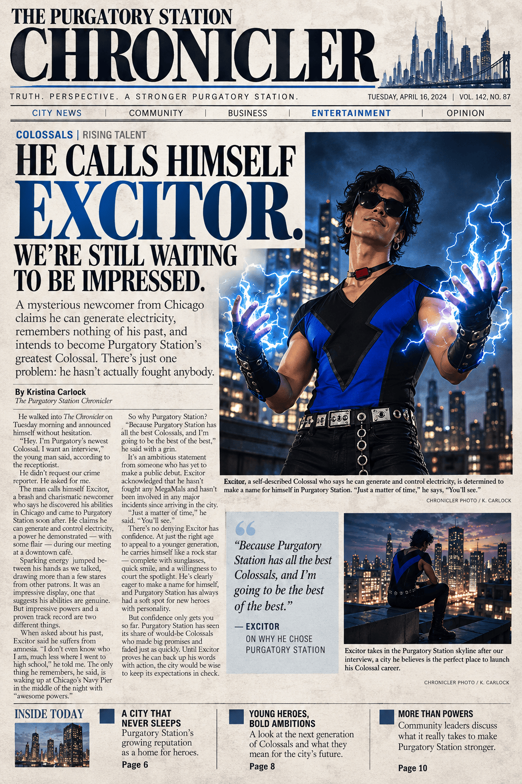 TRANSMISSION 008 // EXCITOR ELECTRIFIES!